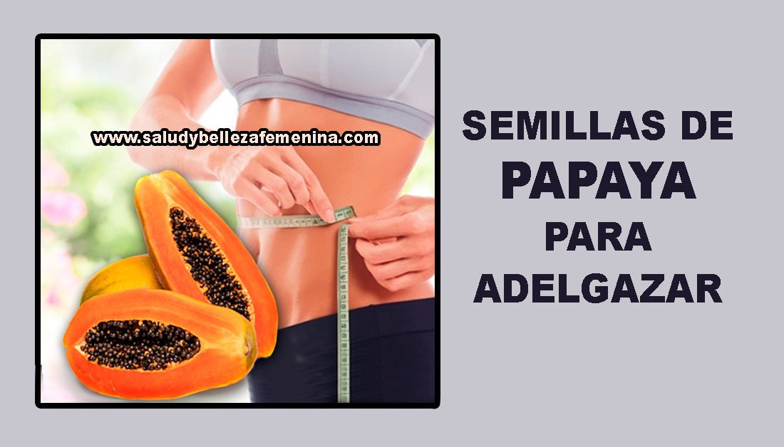 semillas de papaya para adelgazar
