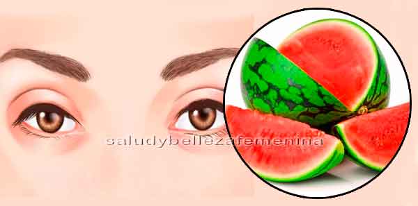 Previene enfermedades de la vista con sandia