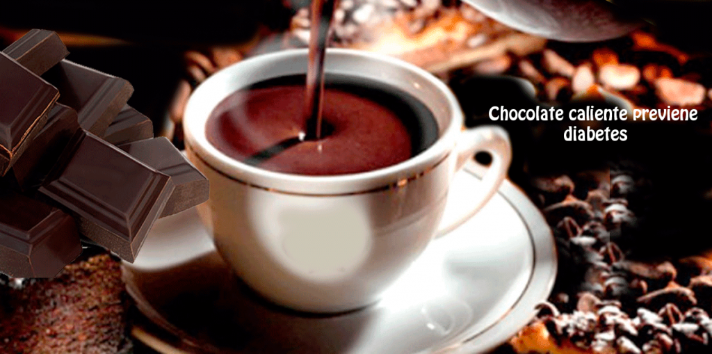 Previene diabetes con chocolate caliente