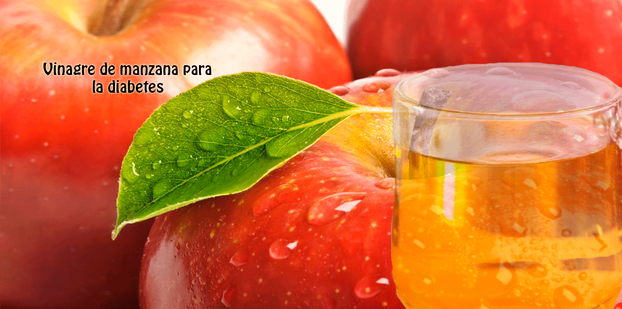 Vinagre de manzana para la diabetes