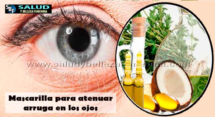 Mascarilla para atenuar arruga en los ojos Mascarilla para atenuar arruga en los ojos