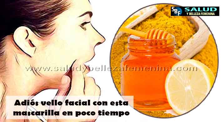 Adiós vello facial con esta mascarilla casera en poco tiempo Adiós vello facial con esta mascarilla casera en poco tiempo