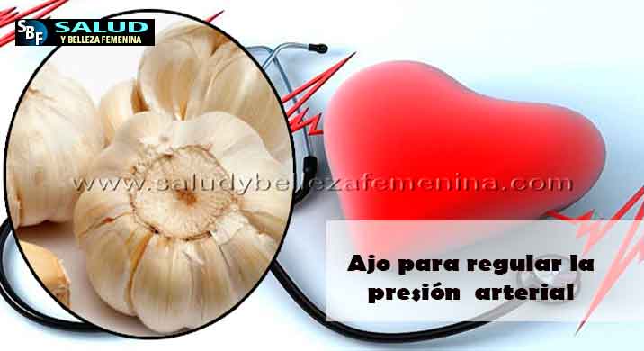 Ajo para regular la presión arterial Ajo para regular la presión arterial
