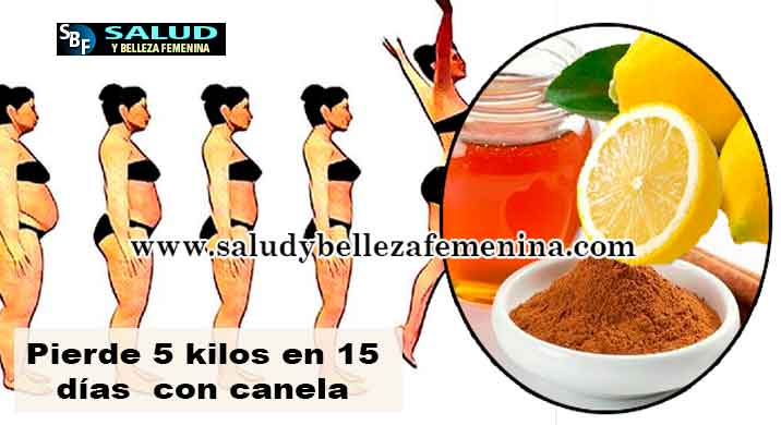 Pierde 5 kilos en 15 días con canela