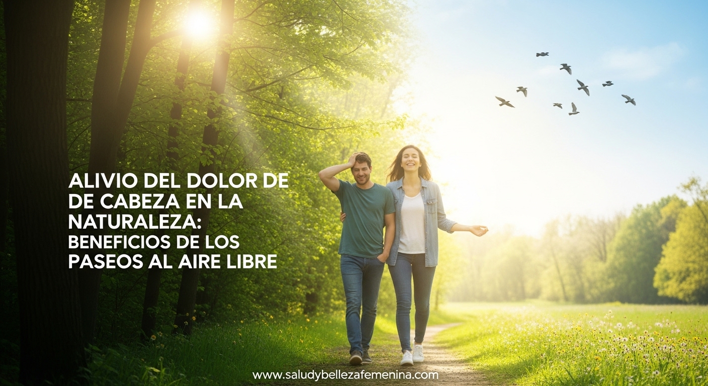 Mujer Y hombre caminando en la naturaleza