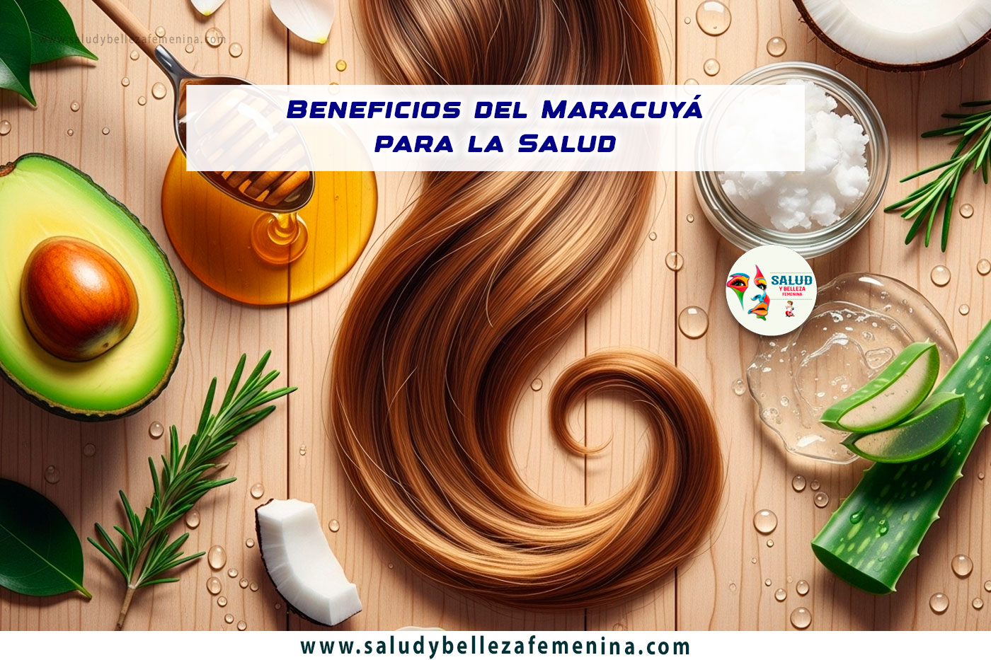 Ingredientes naturales para mascarillas caseras de cabello brillante